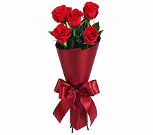 Букет 5 Красных роз Эдлесс Лав в Цветочный