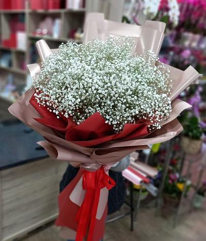 Букет цветов из: Гипсофила в Цветочный