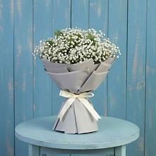 Букет цветов из:  Гипсофила в Цветочный