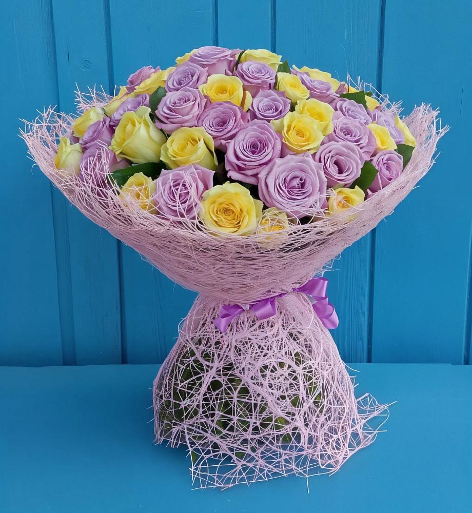 Букет 101 Волшебный Миг в Цветочный