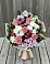 Букет цветов из: Альстромерии, Гвоздики, Розы и Хризантемы в Цветочный