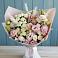 Букет цветов из: Альстромерии и Розы в Цветочный