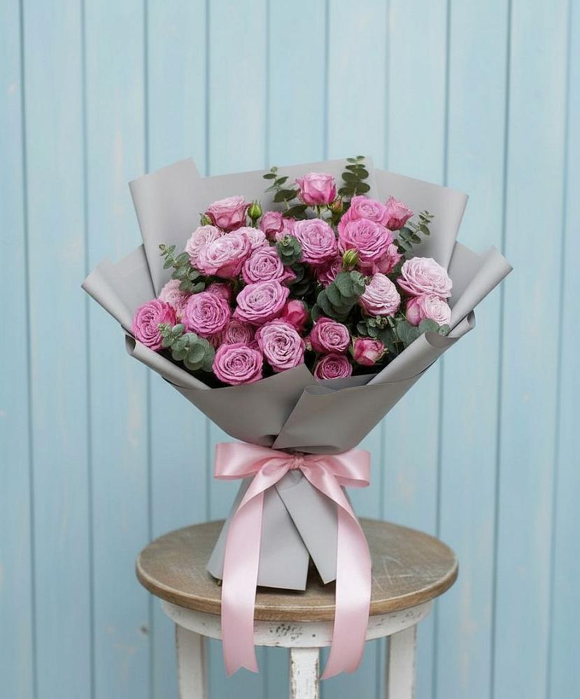 Букет цветов из: Розы в Цветочный