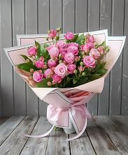 Букет Розовый кустик #REPLACE_PRED# Цветочный