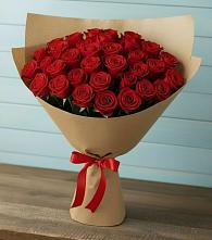 Букет Красные розы Милано в Цветочный