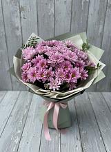 Букет цветов из:  Хризантемы в Цветочный