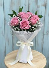 Букет цветов из:  Розы #REPLACE_PRED# Цветочный