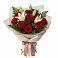Букет цветов из: Лилии и Розы в Цветочный