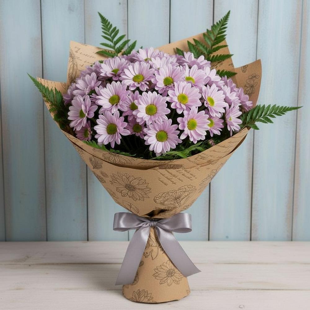 Букет цветов из: Хризантемы в Цветочный