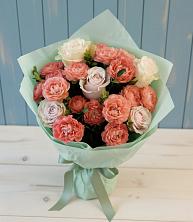 Букет цветов из:  Розы в Цветочный