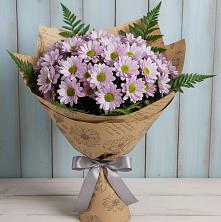 Букет цветов из:  Хризантемы в Цветочный