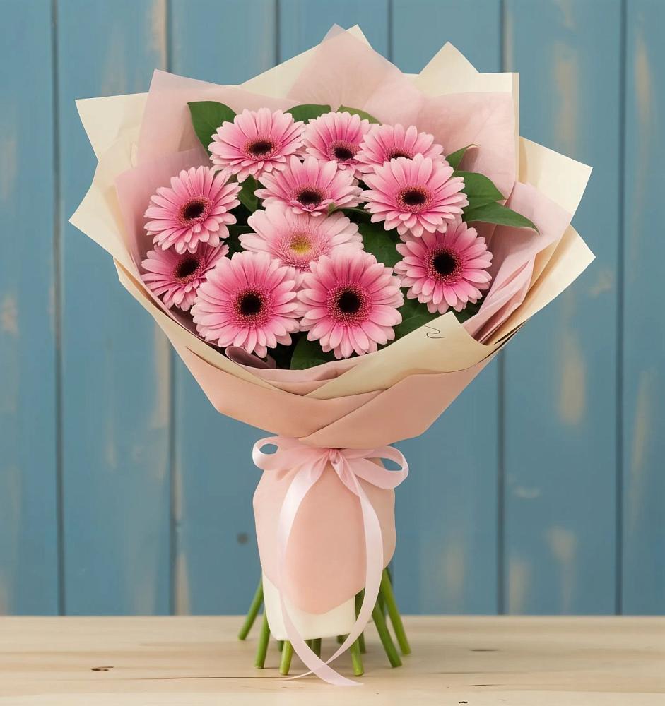 Букет цветов из: Герберы в Цветочный