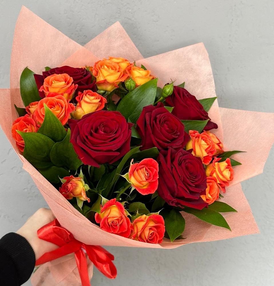 Букет Любовь и восторг в Цветочный