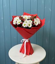 Букет цветов из:  Хризантемы в Цветочный