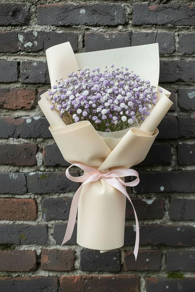 Букет цветов из: Гипсофила в Цветочный