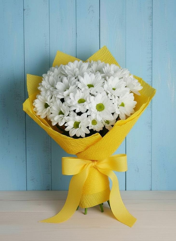 Букет цветов из: Хризантемы в Цветочный