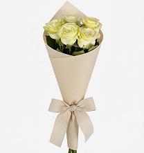 Букет цветов из:  Розы в Цветочный