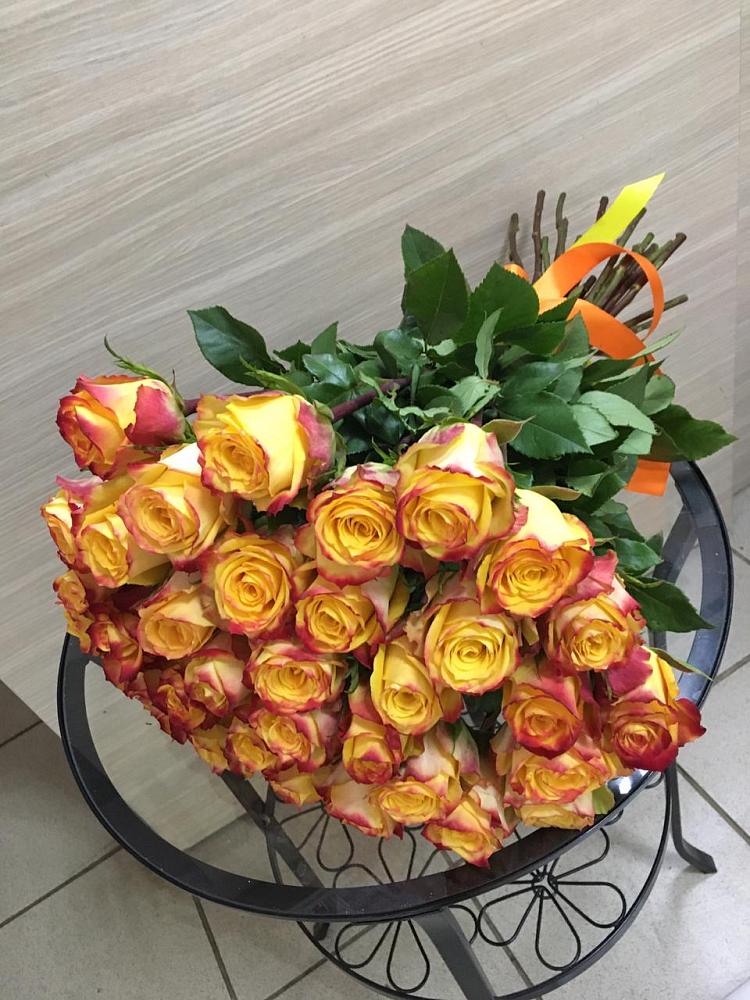 Букет Желтые розы в Цветочный