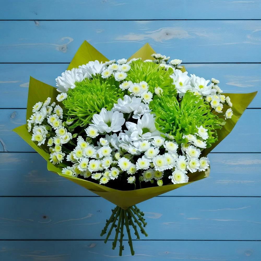 Букет цветов из: Хризантемы в Цветочный