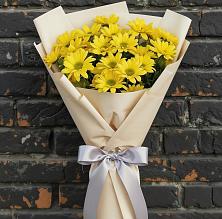 Букет цветов из:  Хризантемы в Цветочный