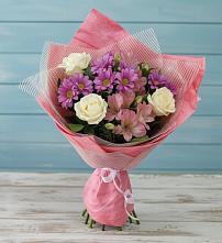 Букет цветов из:  Герберы в Цветочный