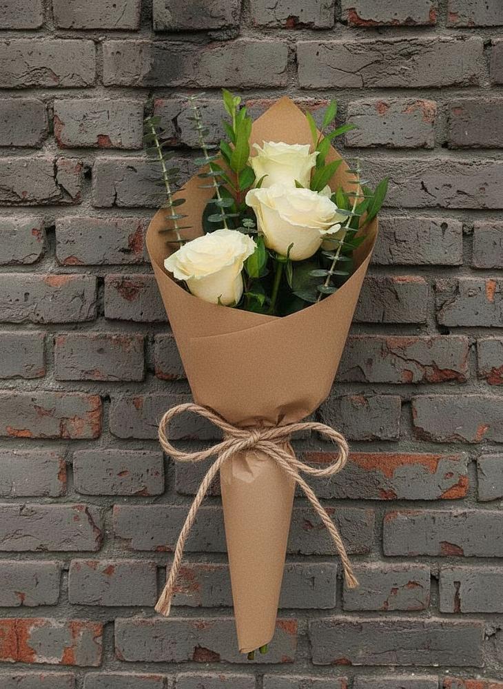 Букет цветов из: Розы в Цветочный