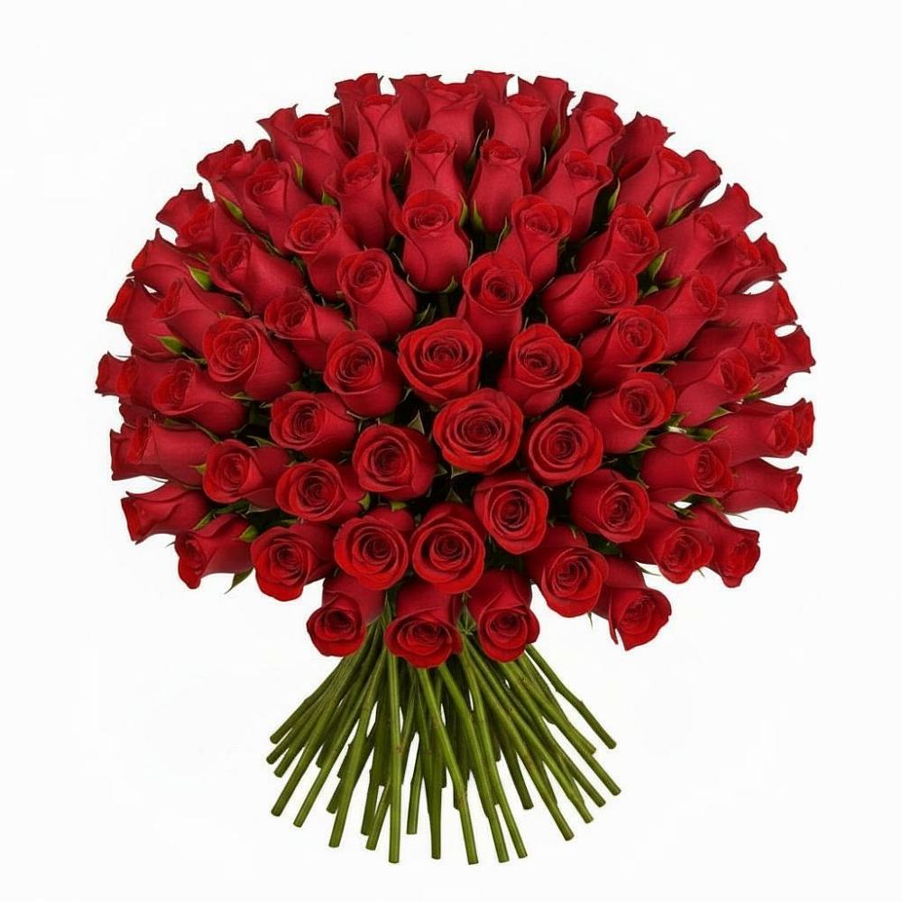 Букет Красные розы Чери Лав в Цветочный