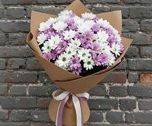 Букет цветов из:  Хризантемы в Цветочный