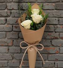 Букет цветов из:  Розы в Цветочный