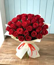 Букет 29 Красных роз в Цветочный