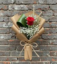 Букет цветов из:  Розы в Цветочный