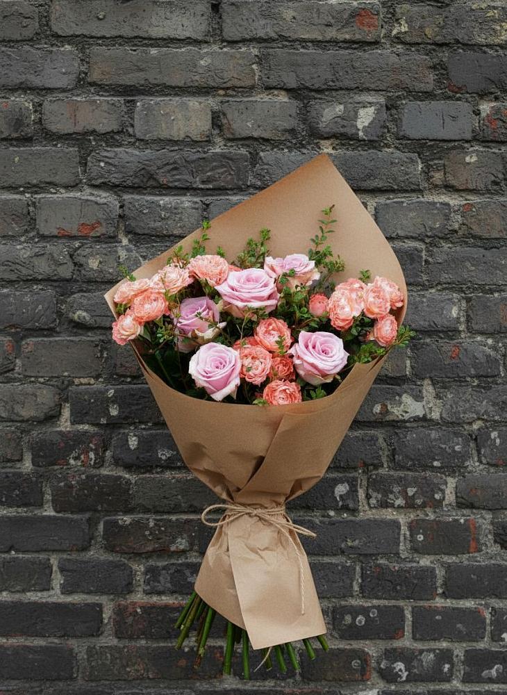 Букет цветов из: Розы в Цветочный