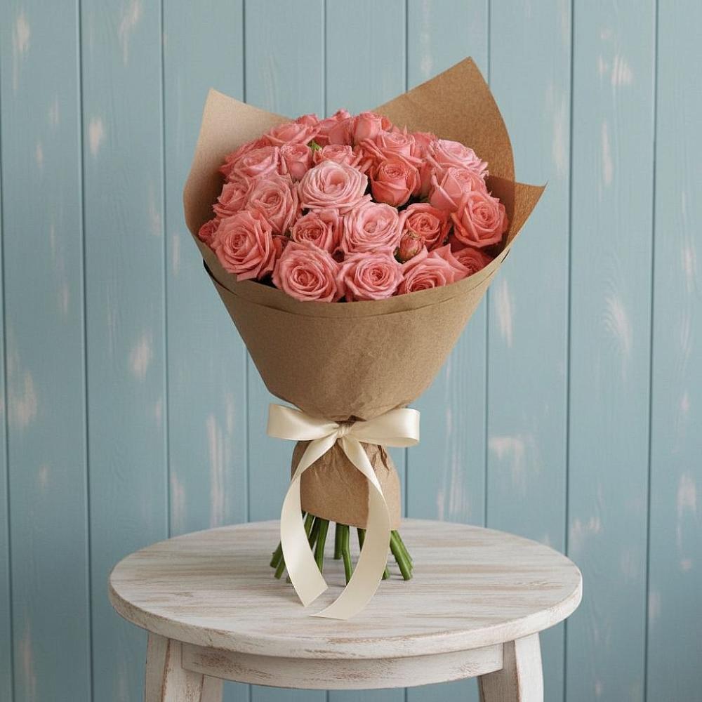 Букет цветов из: Розы в Цветочный