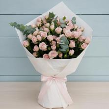 Букет цветов из:  Розы в Цветочный