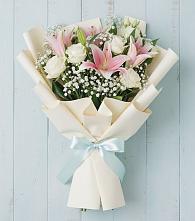 Букет цветов из:  Лилии в Цветочный