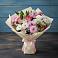 Букет цветов из: Хризантемы, Альстромерии и Розы в Цветочный